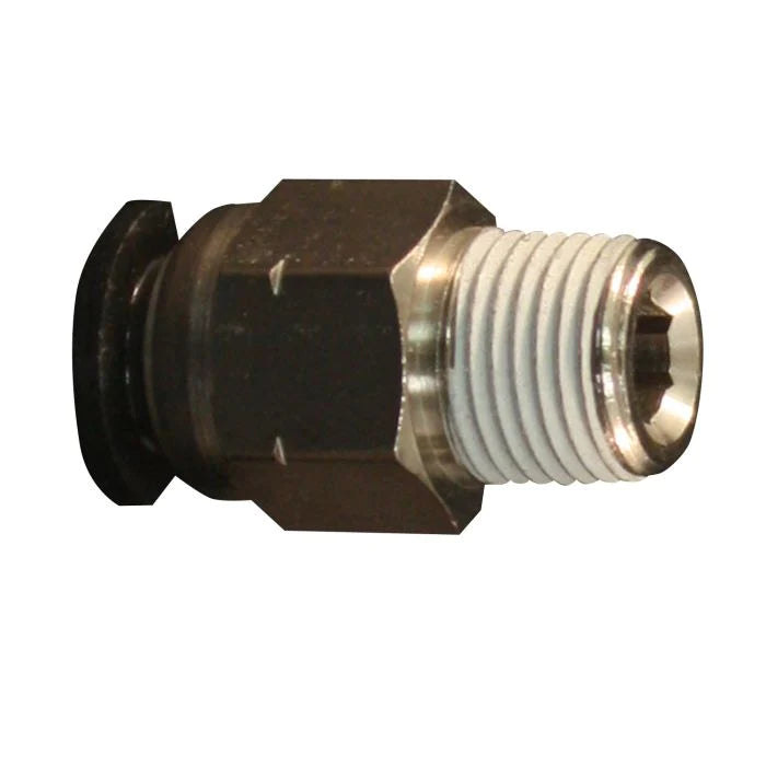 Milton 2200-10 3/8" MNPT 3/8" OD Push to Connect Tube Fitting