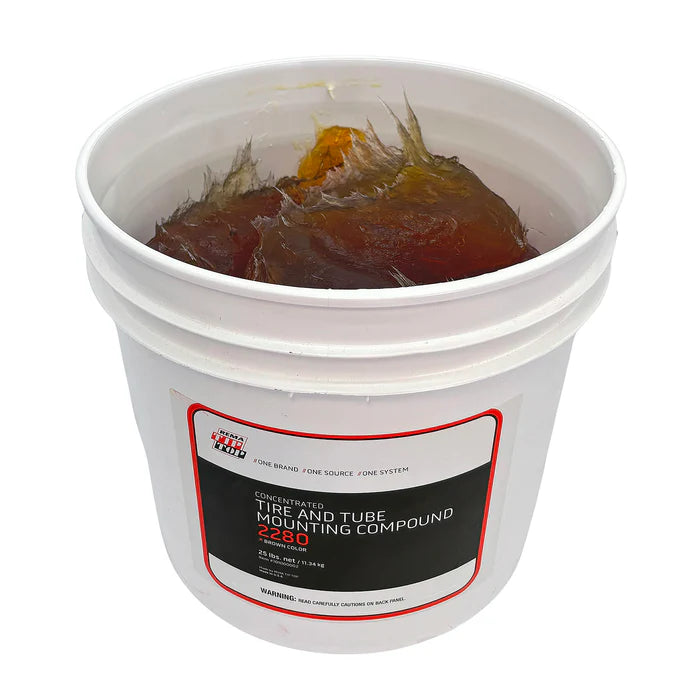 MT-RSR Rema 2280 Tire Mounting Compound - Concentrated, Brown - 25 lb REM-2280
