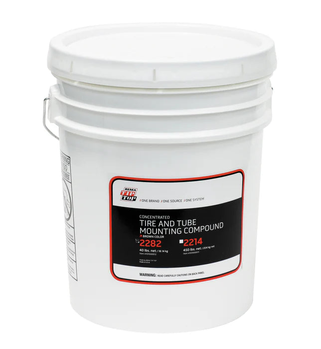MT-RSR Rema 2282 Tire Mounting Compound - Concentrated, Brown - 40 lb REM-2282