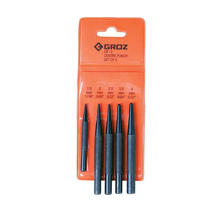 Groz Center Punch Set 25120