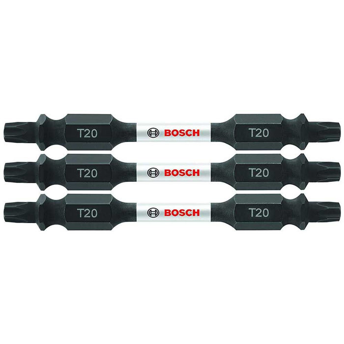 Bosch IMPACT TOUGH DOUBLE-ENDED TORX #20 2.5" 3PK ITDET202503