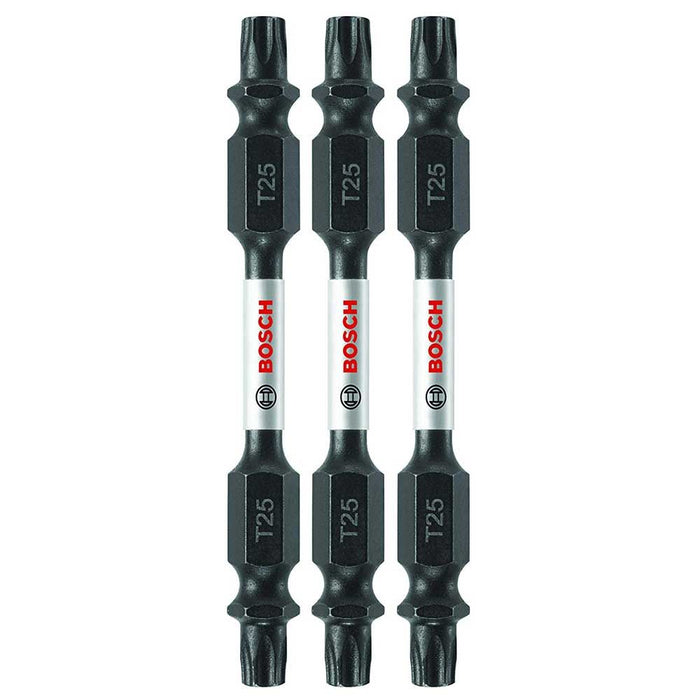 Bosch IMPACT TOUGH DOUBLE-ENDED TORX #25 2.5" 3PK ITDET252503