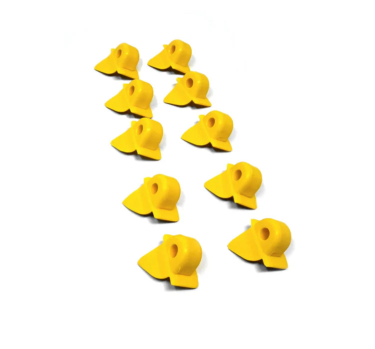 MT-RSR Yellow Corghi/Coats Metal Head Inserts - 10PK 8-11100106, 100106 25434