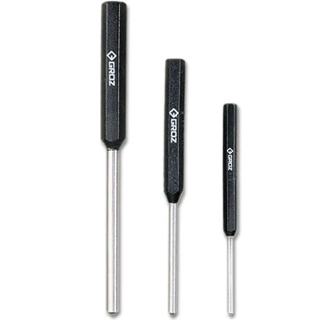 Groz Roll Pin Punch, hexagonal shank (Pack of 6) 25646