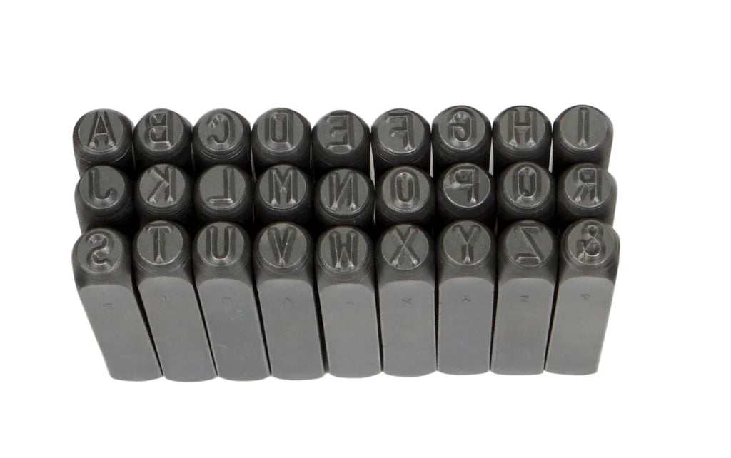 Groz Steel Letter Stamps 26105