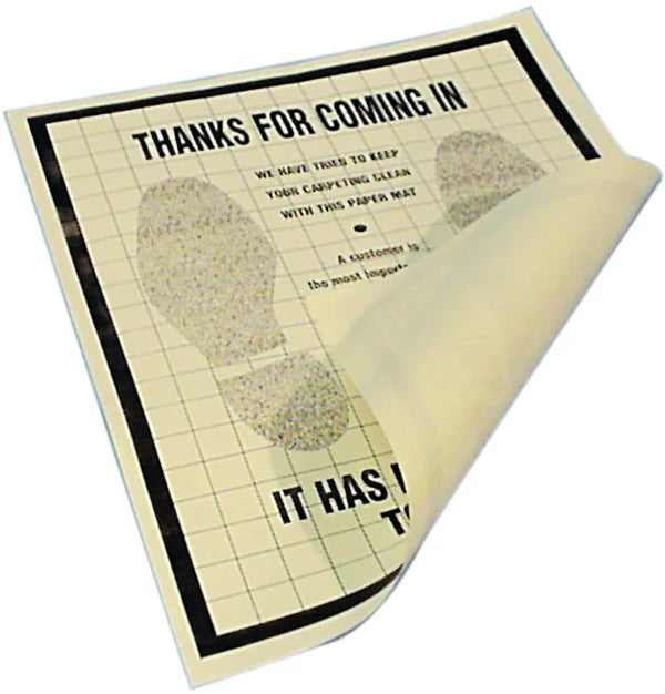 MT-RSR Protective floor mat - Paper, 16" x 22", Box of 500 36-10B-100S