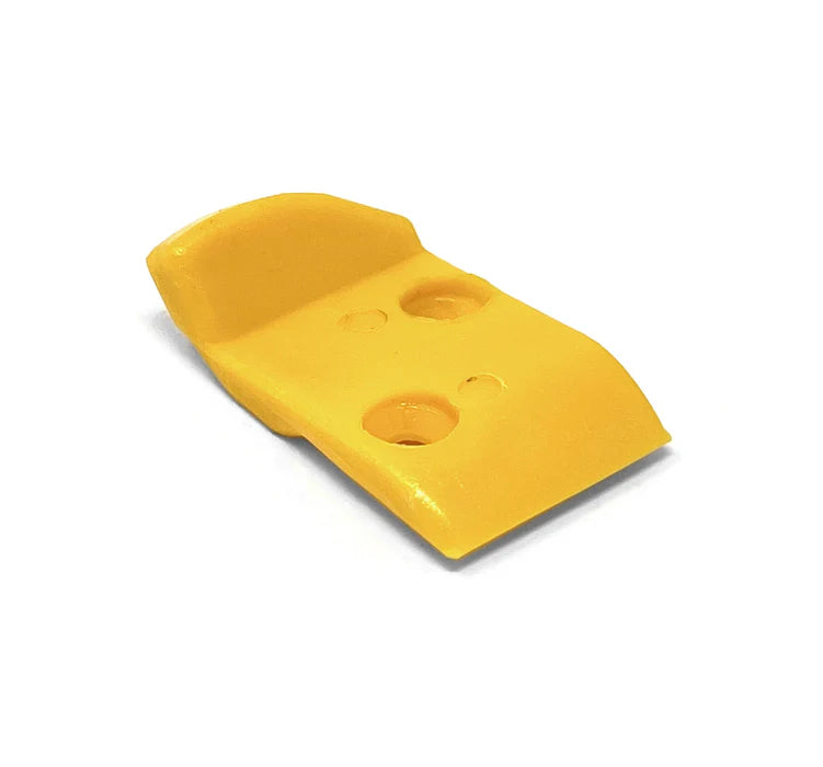MT-RSR Yellow Rectangular Inserts for Leverless Head Hunter/Corghi - Pack of 10 2684Y