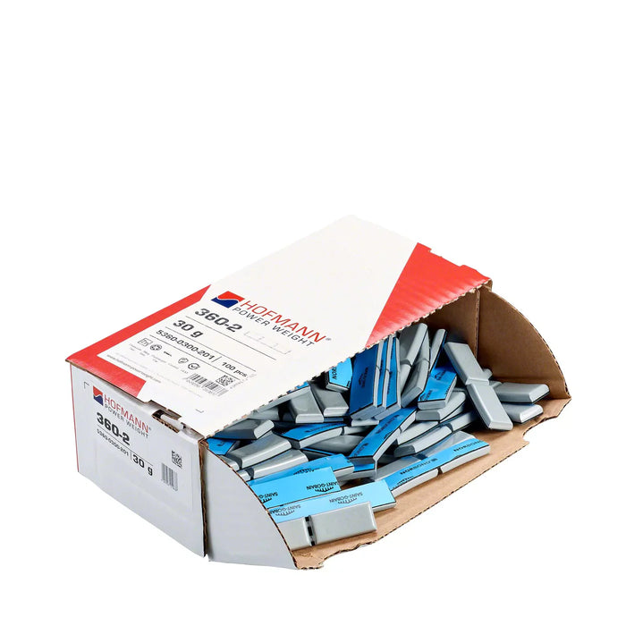 MT-RSR Adhesive Wheel Weight - HPW Type 360 - 30g - Box of 100 WW-WG-360-30