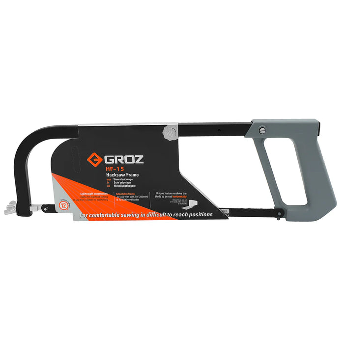Groz Handyman Hacksaw Frame with Blade 30010