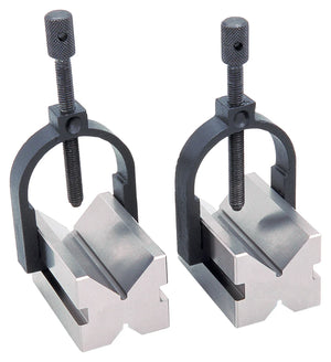 Groz Precision V-Block and Clamp (2 Pack) 3001