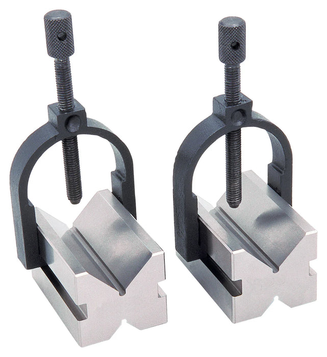 Groz Precision V-Block and Clamp (2 Pack) 3001