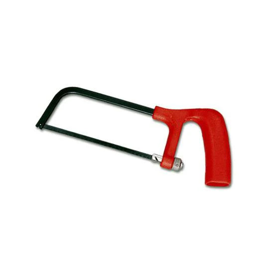 Groz Junior Hacksaw Frame, Red Handle with Black Frame 30100