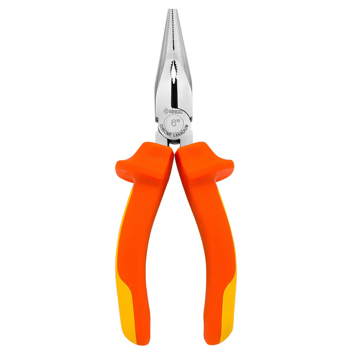 Groz Long Nose Pliers, 1000V AC Safe, 6", 7", or 8" 31540