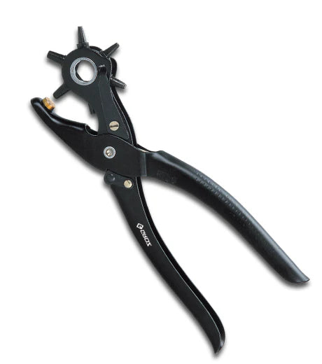 Groz Revolving Punch Pliers, 6 sizes 5/64" to 3/16" 31600
