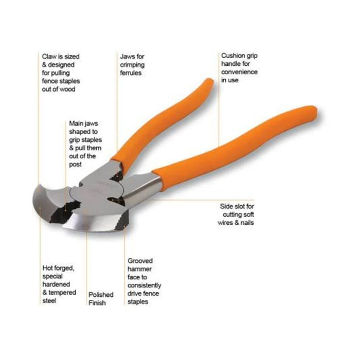 Groz Heavy Duty 10.5 inch Fencing Pliers 31612