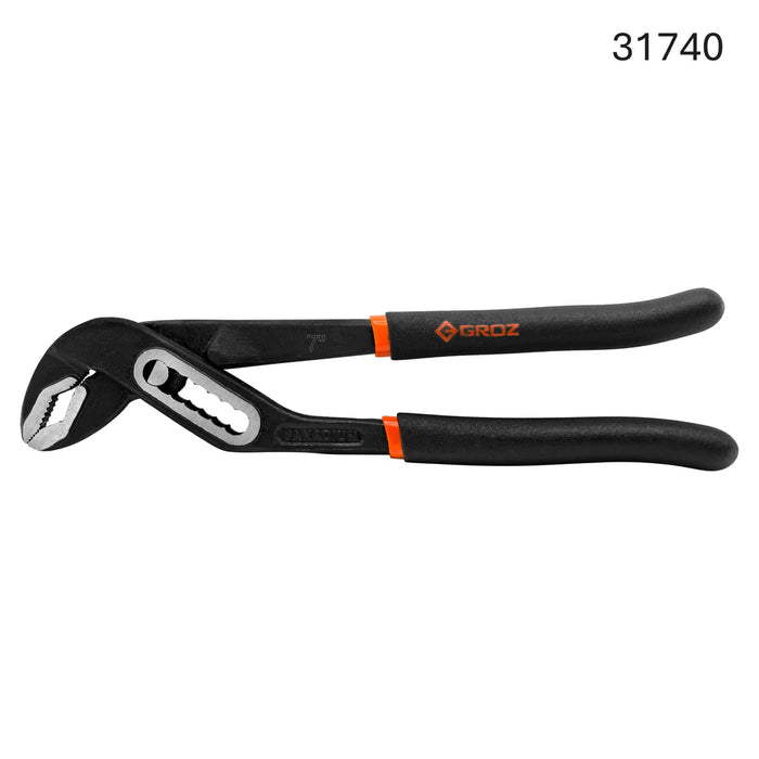 Groz Water Pump Pliers - 7", 10", 12", or 16" Long 31741