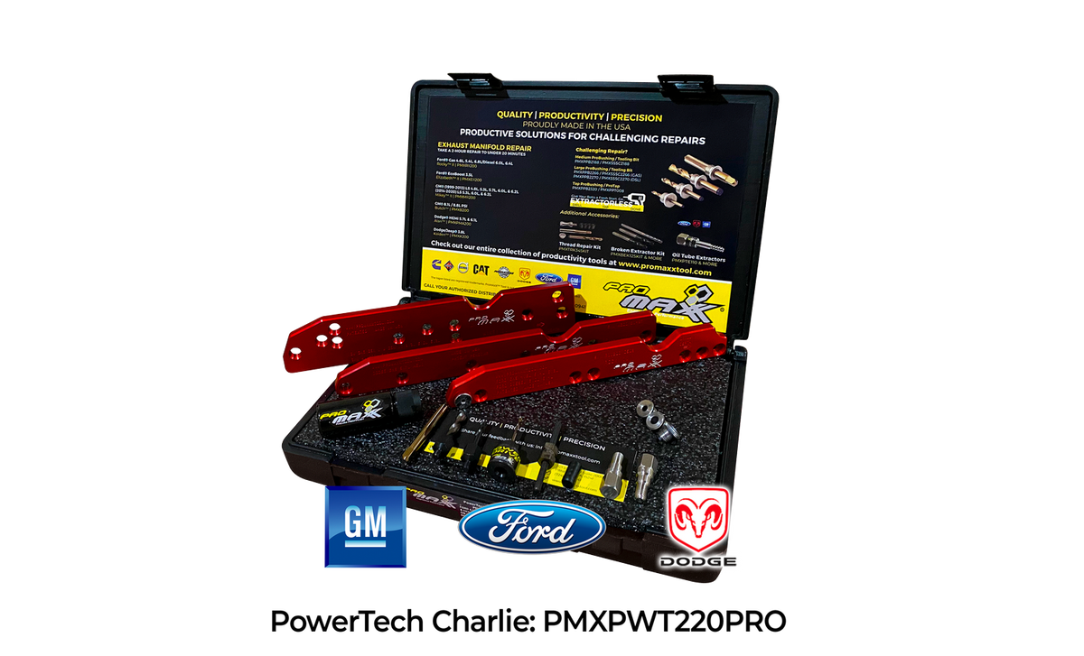 ProMAXX PMXPWT220PRO POWERTECH SET - CHARLIE EMR — Empire Lube Equipment