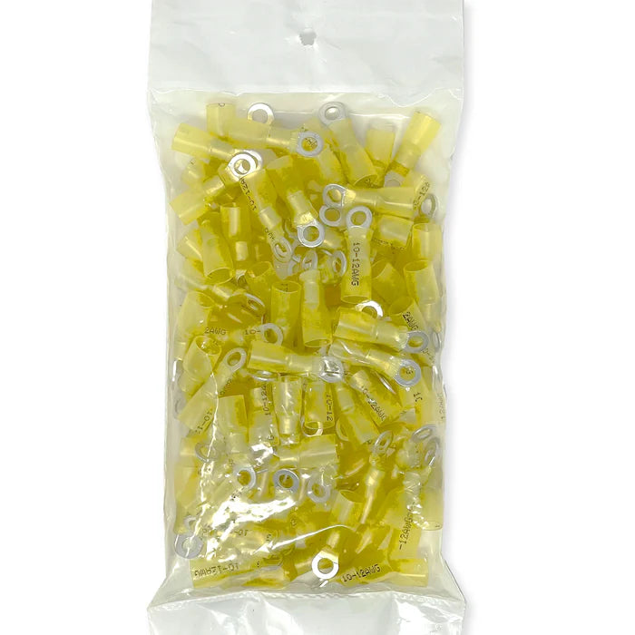 MT-RSR Stud Ring, Heat Shrink - 12-10ga, #10 Hole (100bg) 34-40230