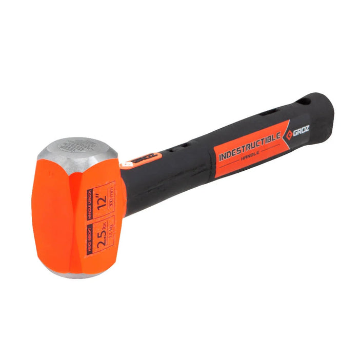 Groz 12" Indestructible Handle Club Hammer, 2.5 lb. 34500