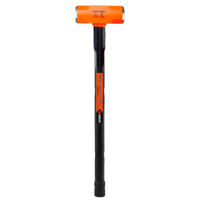 Groz 30" Indestructible Handle Sledgehammer, 12 lb 34515