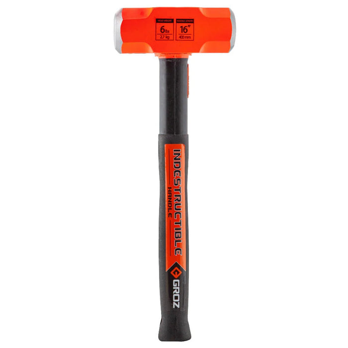 Groz 16" Indestructible Handle Sledgehammer, 6 lb. 34521