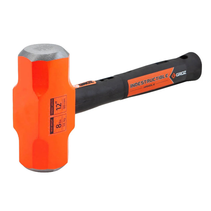 Groz 12" Indestructible Handle Sledgehammer, 8 lb. 34522