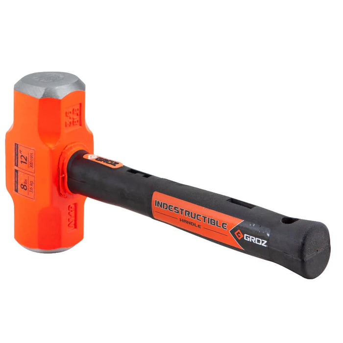 Groz 12" Indestructible Handle Sledgehammer, 8 lb. 34522