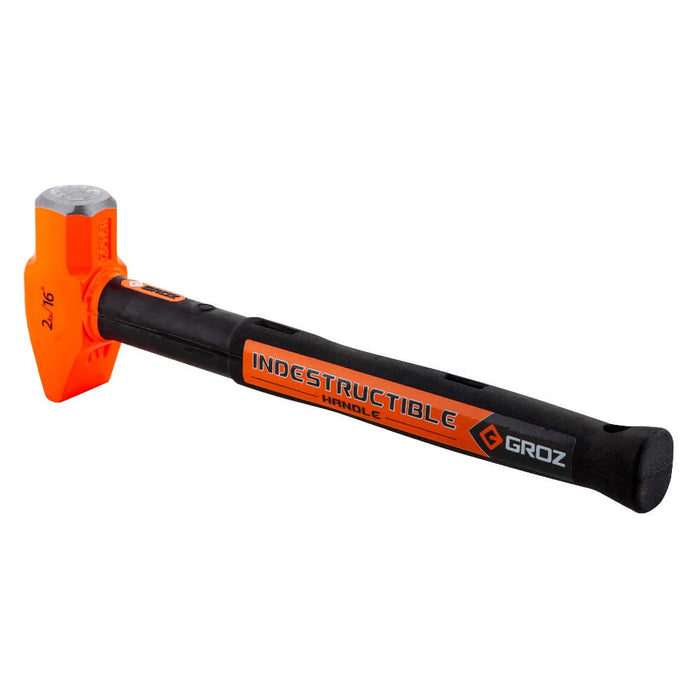Groz 16" Indestructible Handle Cross Pein Hammer, 2.5 lb. 34530