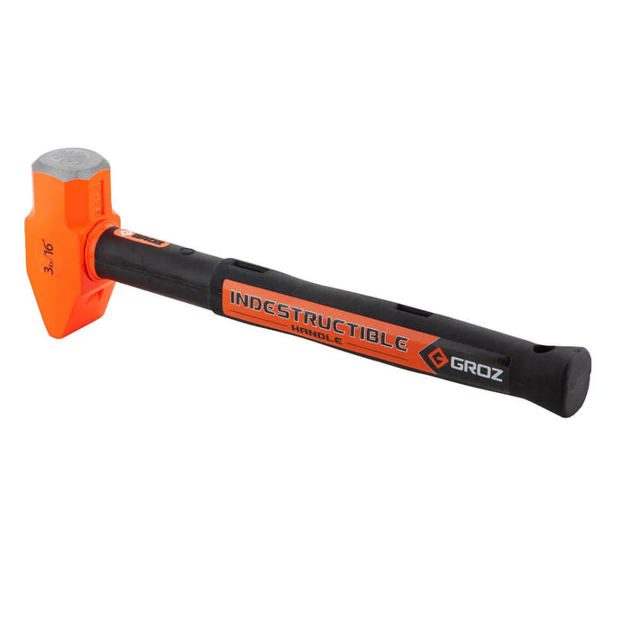 Groz 16" Indestructible Handle Cross Pein Hammer, 3.5 lb. 34531