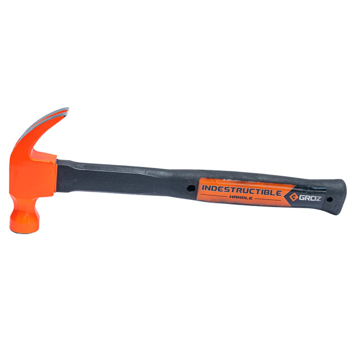 Groz 13" Indestructible Handle Claw Hammer, 16 oz. 34535