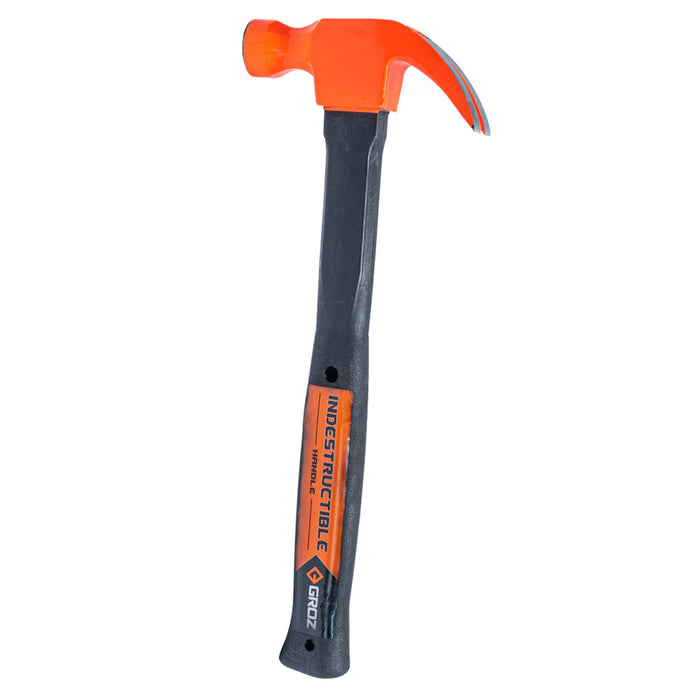 Groz 13" Indestructible Handle Claw Hammer, 16 oz. 34535