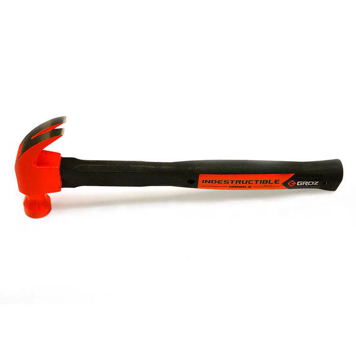 Groz 13" Indestructible Handle Claw Hammer, 16 oz. 34535