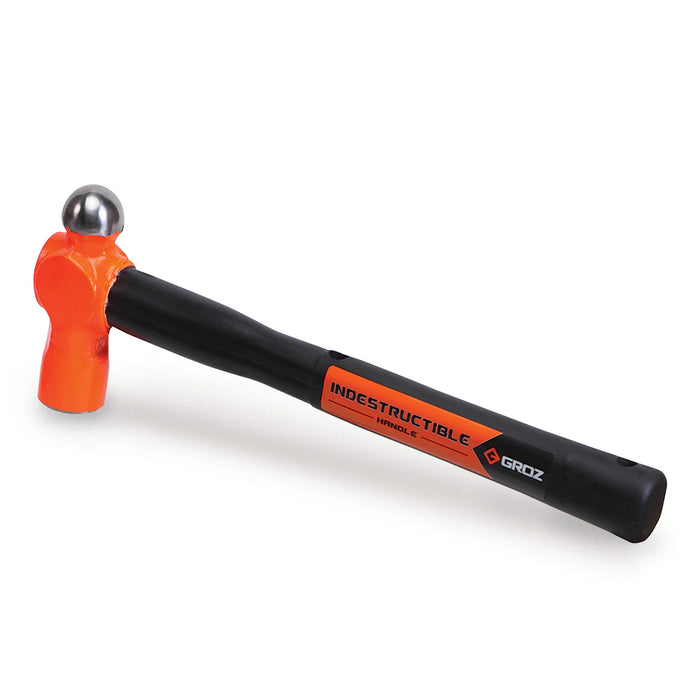 Groz 14" Indestructible Handle Ball Pein Hammer, 16 oz. 34538