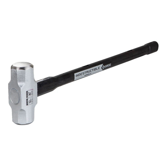 Groz 30" Indestructible Handle Sledgehammers, Soft 30 HRC Head, 6, 8, 10, or 12 lb. 34560