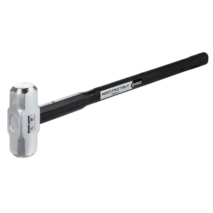 Groz 36" Indestructible Handle Soft Face Sledgehammer, 14 lb. 34565