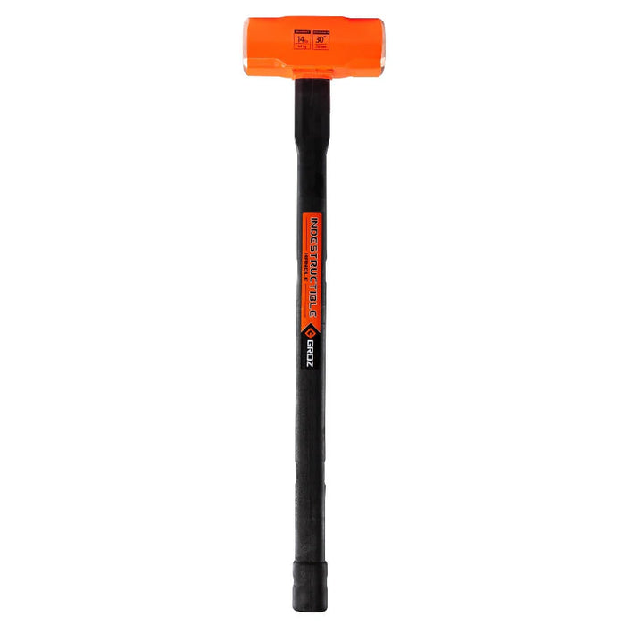 Groz 30" Indestructible Handle Copper Head Sledgehammer, 14 lb. 34611