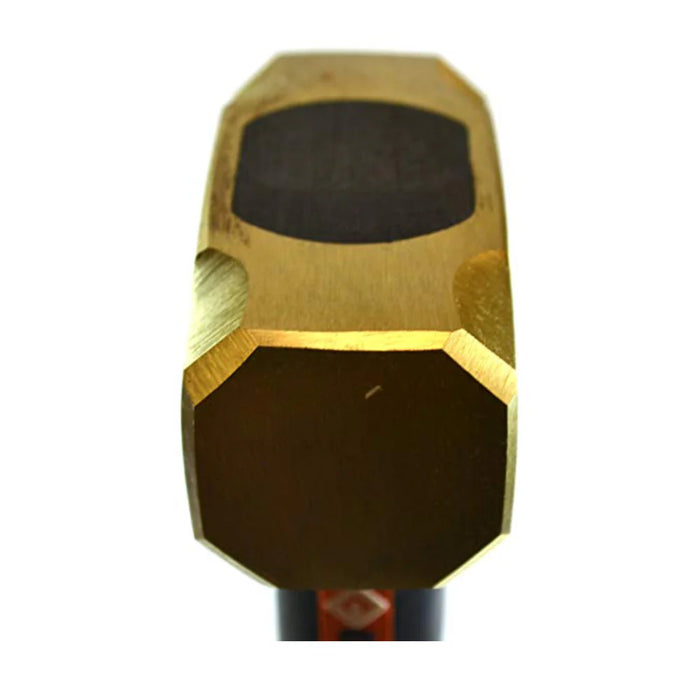 Groz 12" Indestructible Handle Brass Head Sledgehammer, 2.5 lb. 34700