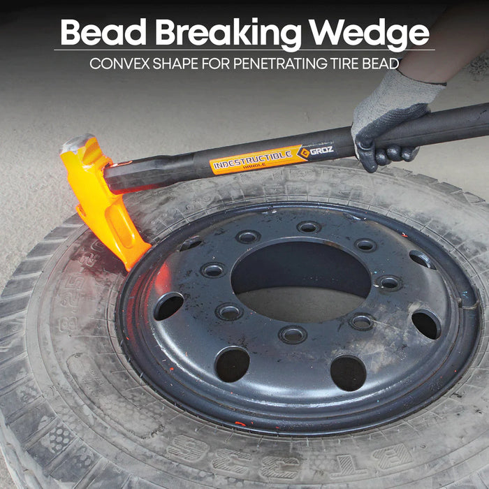 Groz 32" Indestructible Handle Tire Bead Breaker Hammer, 10 lb. Head 34751