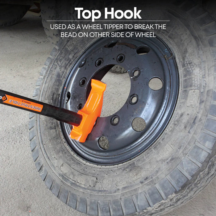 Groz 32" Indestructible Handle Tire Bead Breaker Hammer, 10 lb. Head 34751
