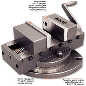 Groz 4" Precision Self Centering Vise 35040