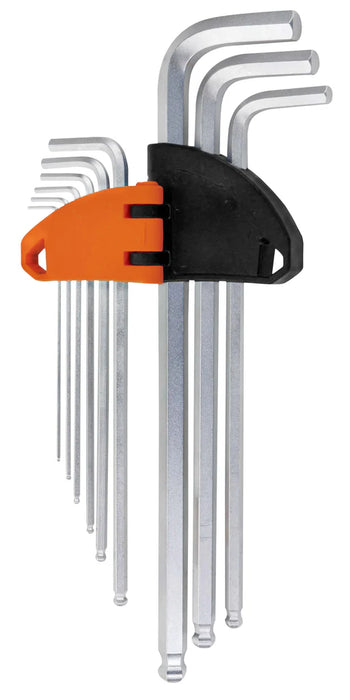 Groz Hexagon Allen Key Sets, S2 Steel or Chrome Vanadium, Various Quantities 36104