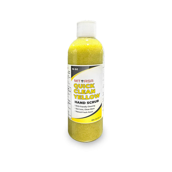 MT-RSR Quick Clean Yellow Hand Scrub - 16 oz 38-30Y-16
