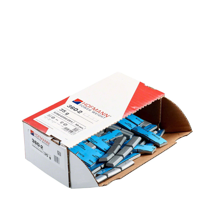MT-RSR Adhesive Wheel Weight - HPW Type 360 - 35g - Box of 50 WW-WG-360-35