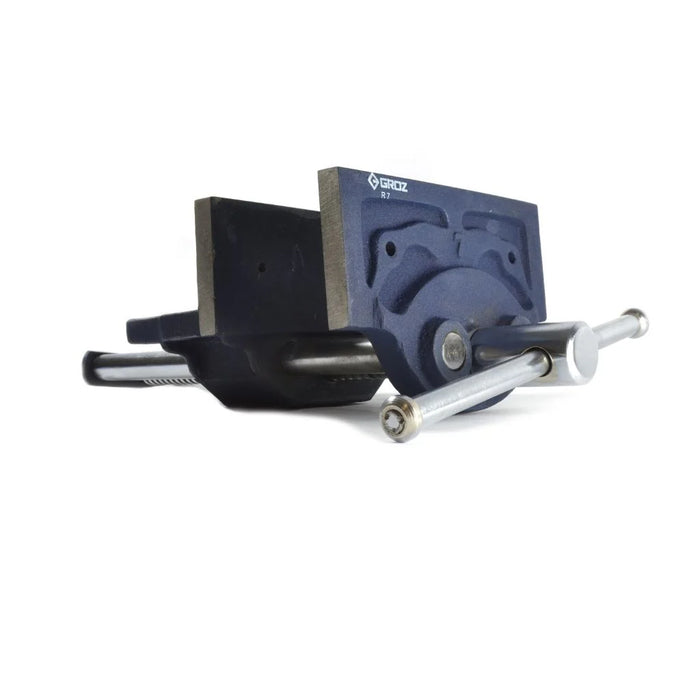 Groz Rapid Action Woodworking Vise, 7 inch, with Toe-In, Cast Iron 39011
