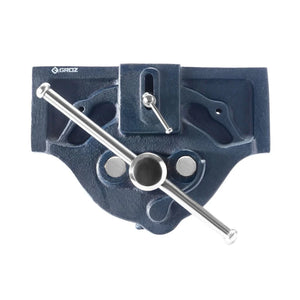 Groz 10.5" Quick Release Woodworking Vise, Cast Iron, “Toe-in" Feature 39014