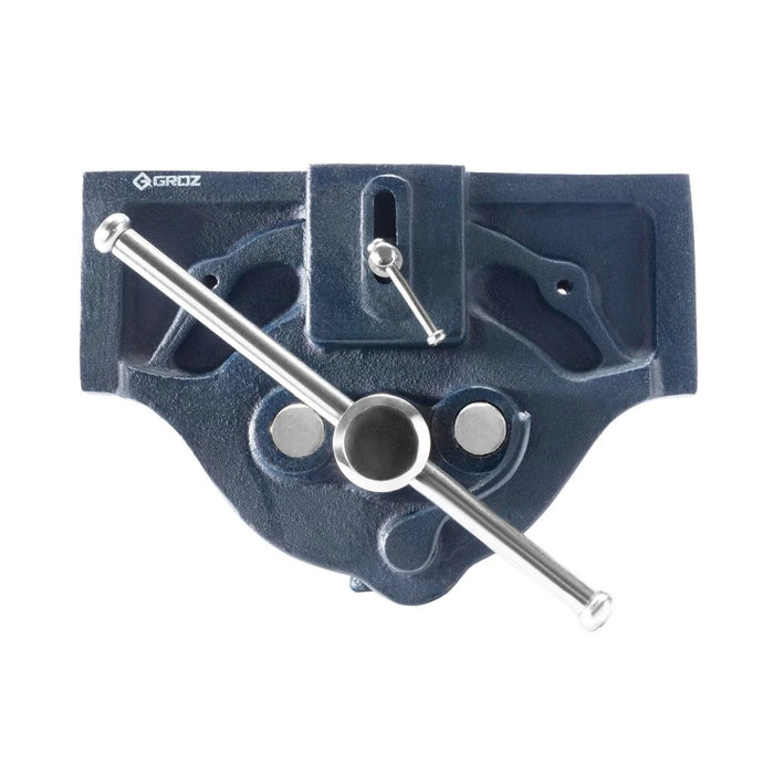 Groz 10.5" Quick Release Woodworking Vise, Cast Iron, “Toe-in" Feature 39014