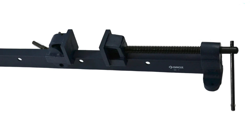 Groz T bar Clamp, Heavy Duty with Malleable Iron Head, Multiple Measuring Ranges Available 39100