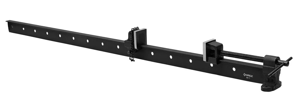 Groz T bar Clamp, Heavy Duty with Malleable Iron Head, Multiple Measuring Ranges Available 39101