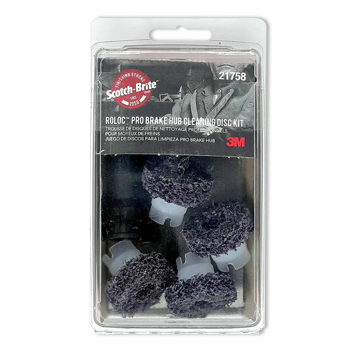 MT-RSR Scotch-Brite Roloc Pro Brake Hub Cleaning Disc Kit, 5 each/Case 3M-21758