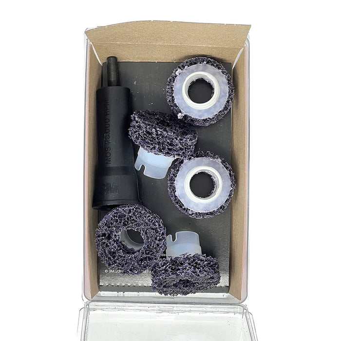 MT-RSR Scotch-Brite Roloc Pro Brake Hub Cleaning Disc Kit, 5 each/Case 3M-21758